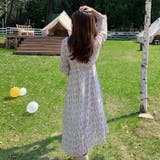 花柄ワンピース 全2色 襟付き | JS FASHION | 詳細画像4
