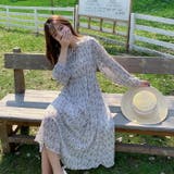 花柄ワンピース 全2色 襟付き | JS FASHION | 詳細画像6