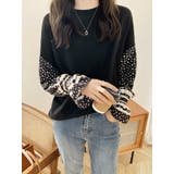 異素材切替スウェット コントラスト バイカラー | JS FASHION | 詳細画像11