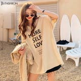 ロゴTシャツ 全2色 トップス | JS FASHION | 詳細画像3