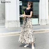 マキシスカート 全2色 小花柄スカート | JS FASHION | 詳細画像2