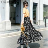 マキシスカート 全2色 小花柄スカート | JS FASHION | 詳細画像3