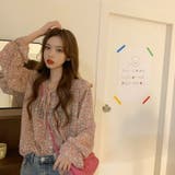 花柄ブラウス 全2色 小花柄シフォンブラウス | JS FASHION | 詳細画像7