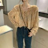 花柄ブラウス 全2色 小花柄シフォンブラウス | JS FASHION | 詳細画像8
