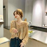 花柄ブラウス 全2色 小花柄シフォンブラウス | JS FASHION | 詳細画像11