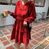 ワンピース ティアードワンピース 全3色 | JS FASHION | 詳細画像8
