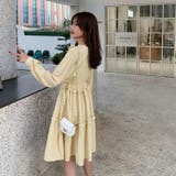 ワンピース ティアードワンピース 全3色 | JS FASHION | 詳細画像6