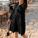 ワンピース ティアードワンピース 全3色 | JS FASHION | 詳細画像3