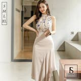 セットアップ 花柄トップスとスカート上下セット レディース | JS FASHION | 詳細画像1 