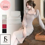 ニットワンピース 全4色 ショート丈カーディガン付き | JS FASHION | 詳細画像1