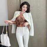 ショートジャケット 全2色 ツイードジャケット | JS FASHION | 詳細画像3