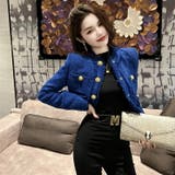ショートジャケット 全2色 ツイードジャケット | JS FASHION | 詳細画像2