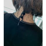 Aラインワンピース チュール袖 パフスリーブ | JS FASHION | 詳細画像17