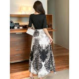 カシュクールロングワンピース レオパード柄ワンピース Vネック | JS FASHION | 詳細画像5 