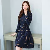 シャツワンピース 総柄 柄プリント | JS FASHION | 詳細画像6