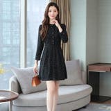 ワンピース Aライン 総柄 | JS FASHION | 詳細画像3 