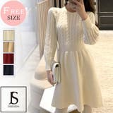 ニットワンピース 全4色 ケーブル | JS FASHION | 詳細画像3 