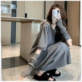 アームウォーマー付き ニットワンピース 全3色 | JS FASHION | 詳細画像9