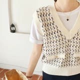 ニットベスト 全3色 ニットトップス | JS FASHION | 詳細画像9