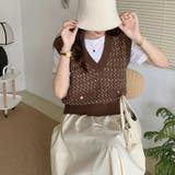 ニットベスト 全3色 ニットトップス | JS FASHION | 詳細画像6