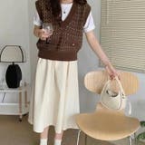 ニットベスト 全3色 ニットトップス | JS FASHION | 詳細画像7