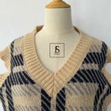ニットベスト 全2色 チェック柄 | JS FASHION | 詳細画像10
