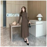 ニットワンピース 全4色 ハイネック | JS FASHION | 詳細画像3