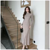 ニットワンピース 全4色 ハイネック | JS FASHION | 詳細画像6