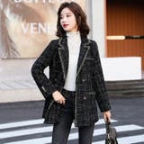ツイードジャケット 襟付き 羽織り | JS FASHION | 詳細画像2 
