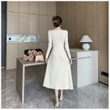 ニットワンピース 全3色 パフショルダー | JS FASHION | 詳細画像7