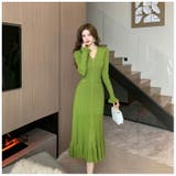 ニットワンピース 全3色 Vネック | JS FASHION | 詳細画像7