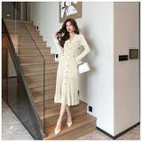 ニットワンピース 全3色 Vネック | JS FASHION | 詳細画像18
