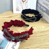 カチューシャ 全2色 ベロア | JS FASHION | 詳細画像6