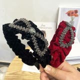 カチューシャ 全2色 ベロア | JS FASHION | 詳細画像11