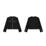 ツイードジャケット ノーカラー ジャケット | JS FASHION | 詳細画像20