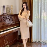 タイトワンピ 全2色 ビジュー | JS FASHION | 詳細画像2 