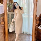 タイトワンピ 全2色 ビジュー | JS FASHION | 詳細画像3 