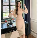 タイトワンピ 全2色 ビジュー | JS FASHION | 詳細画像8 