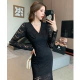 タイトワンピ 全2色 レース | JS FASHION | 詳細画像11 