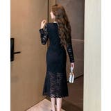 タイトワンピ 全2色 レース | JS FASHION | 詳細画像14 