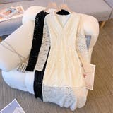 タイトワンピ 全2色 レース | JS FASHION | 詳細画像15 
