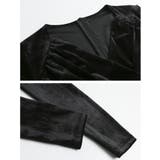 ベロアワンピ チョーカー付き タイトワンピ | JS FASHION | 詳細画像15 