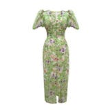 花柄ワンピース 総柄 シフォン | JS FASHION | 詳細画像12