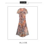 花柄ワンピース シフォン Aライン | JS FASHION | 詳細画像15 
