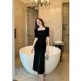 タイトワンピ マーメイド スパンコール | JS FASHION | 詳細画像8