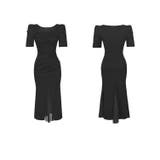 タイトワンピ マーメイド スパンコール | JS FASHION | 詳細画像15