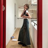 デニムスカート Aライン ロングスカート | JS FASHION | 詳細画像4