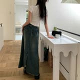 デニムスカート Aライン ロングスカート | JS FASHION | 詳細画像6