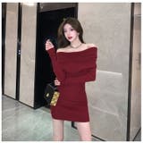 オフショルダー ニットワンピース 全2色 | JS FASHION | 詳細画像8