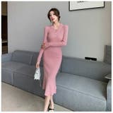 チャイナドレス風 ニットワンピース 全2色 | JS FASHION | 詳細画像7